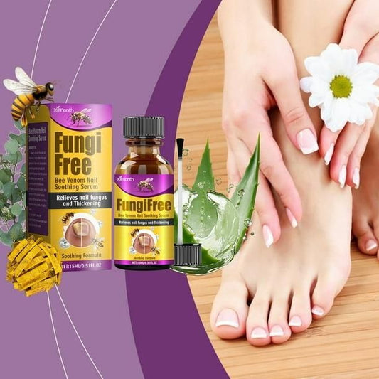 Fungi Free Bee Venom Nail Repair Serum – 15ml | Natural Nail Fungus Treatment & Strengthener