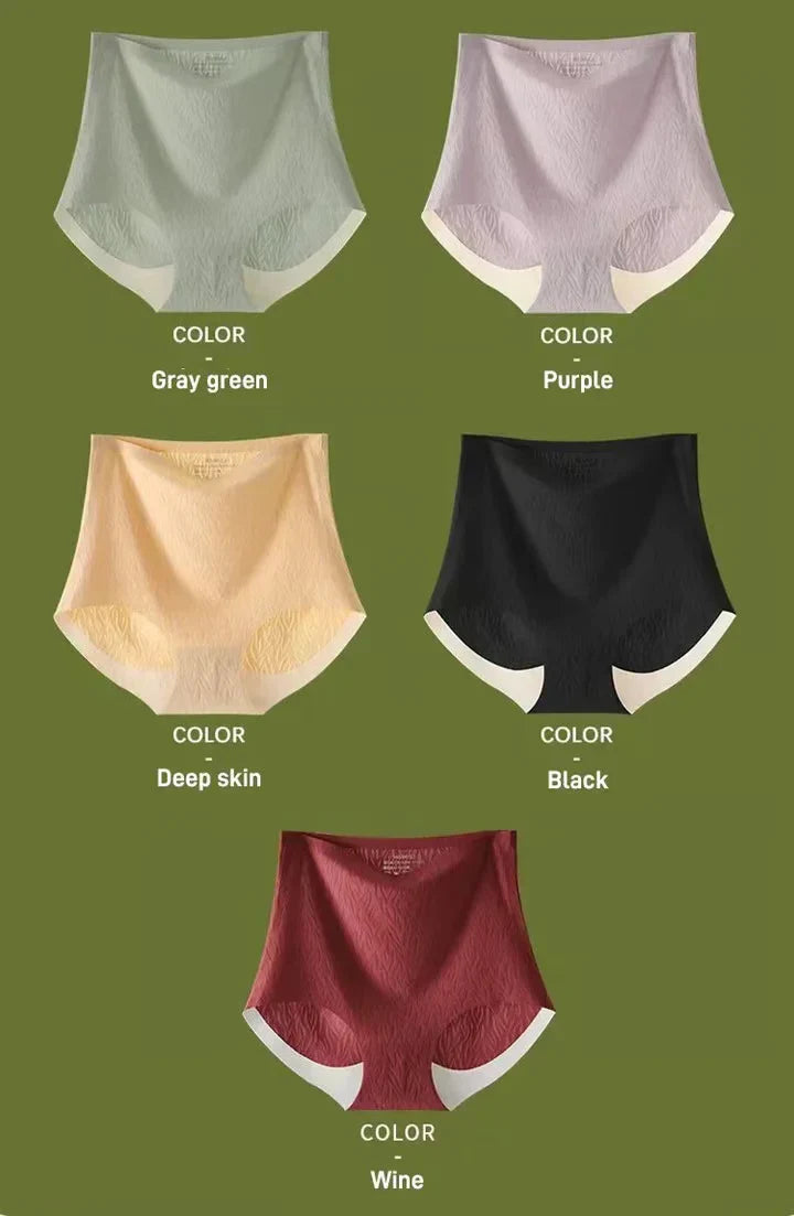 ComfortFit Women’s Seamless Underwear – Multicolor Pack of 4 | Invisible Under Clothes, Sizes S-XXL