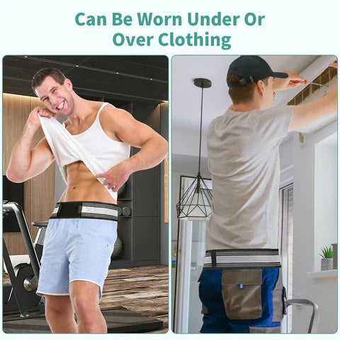 Lower Back Support Brace Belt – Adjustable Lumbar Relief for Men & Women