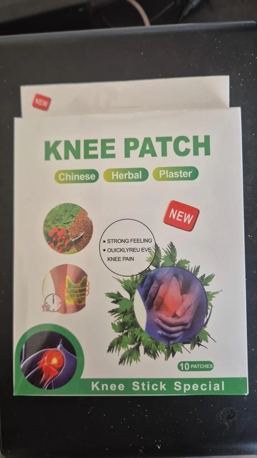 Herbal Knee Patches Pack – 10/20/30 Pieces | Soothing Plant-Based Pain Relief