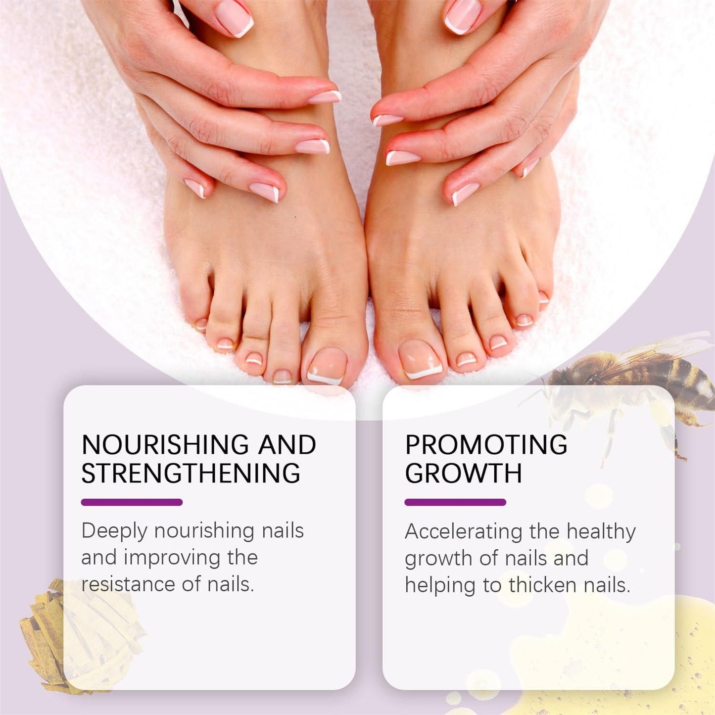 Fungi Free Bee Venom Nail Repair Serum – 15ml | Natural Nail Fungus Treatment & Strengthener