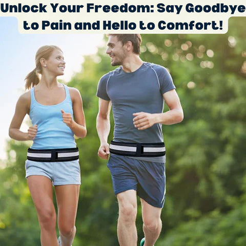 Lower Back Support Brace Belt – Adjustable Lumbar Relief for Men & Women