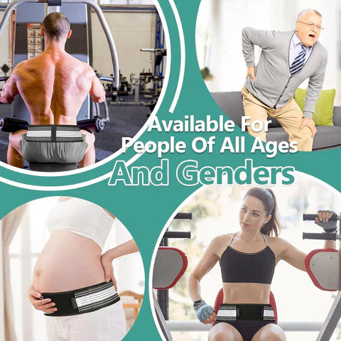 Lower Back Support Brace Belt – Adjustable Lumbar Relief for Men & Women