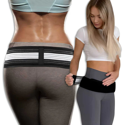 Lower Back Support Brace Belt – Adjustable Lumbar Relief for Men & Women