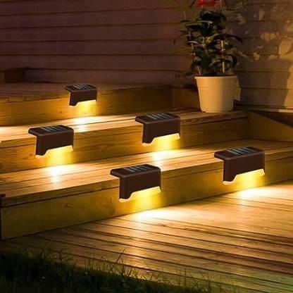Outdoor Solar Deck Lights – Waterproof Warm LED Lights for Deck, Patio & Garden
