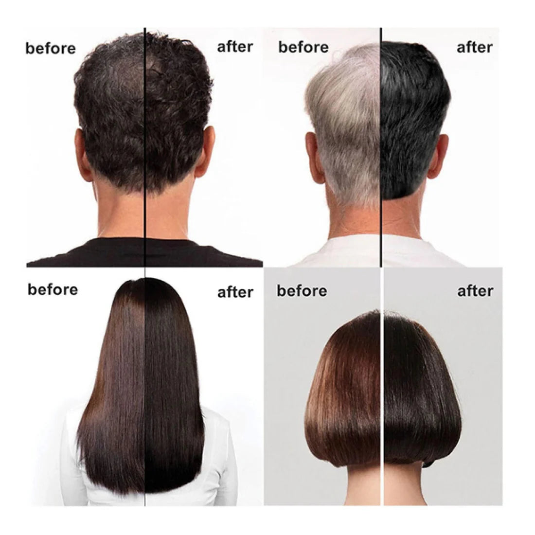 Fruit & Vinegar Gel Hair Color – Ammonia-Free Pack of 2 × 125ml | Natural Shine & Bold Color