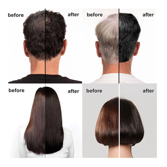 Fruit & Vinegar Gel Hair Color – Ammonia-Free Pack of 2 × 125ml | Natural Shine & Bold Color