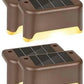 Outdoor Solar Deck Lights – Waterproof Warm LED Lights for Deck, Patio & Garden