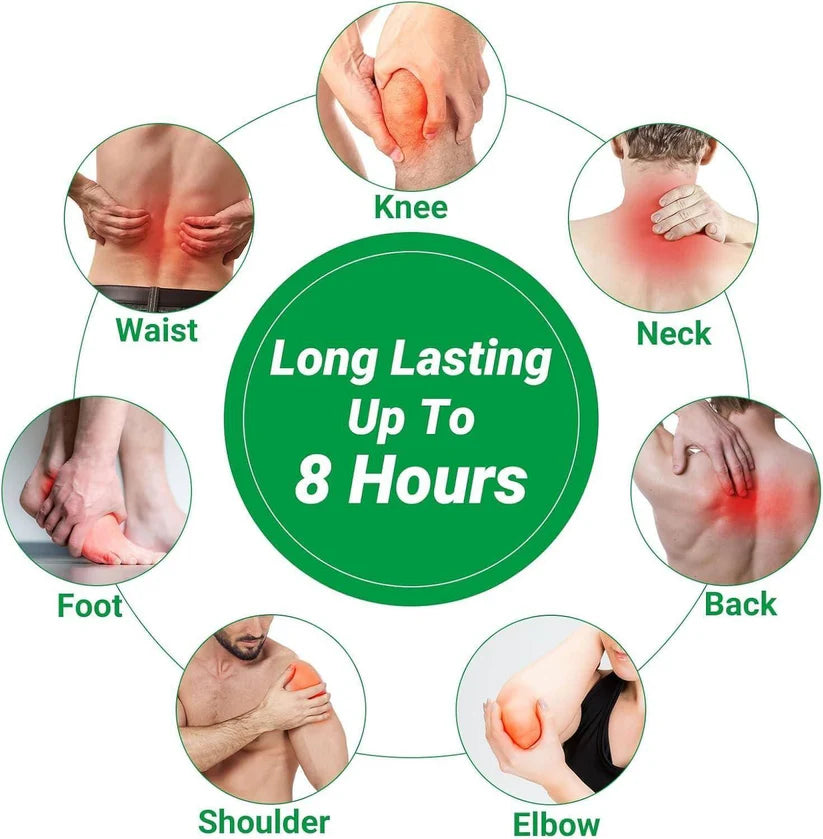 Herbal Knee Patches Pack – 10/20/30 Pieces | Soothing Plant-Based Pain Relief